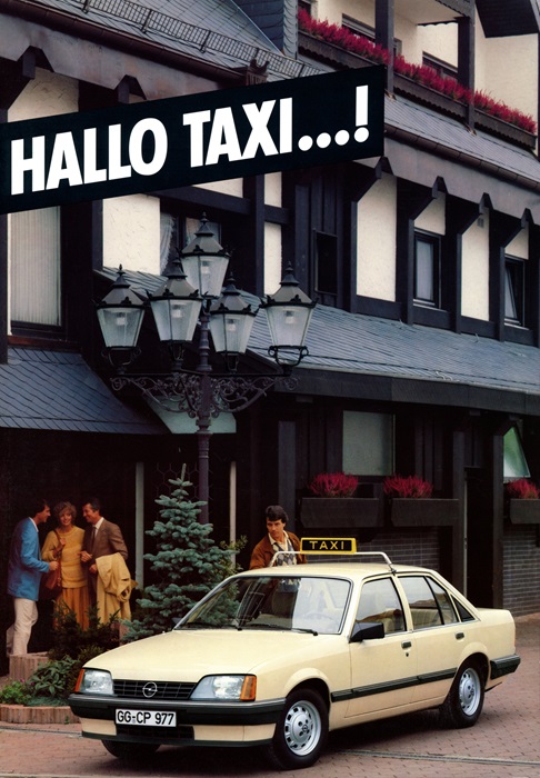  Sonderfahrzeuge - Taxi Hallo Taxi... 07/1983