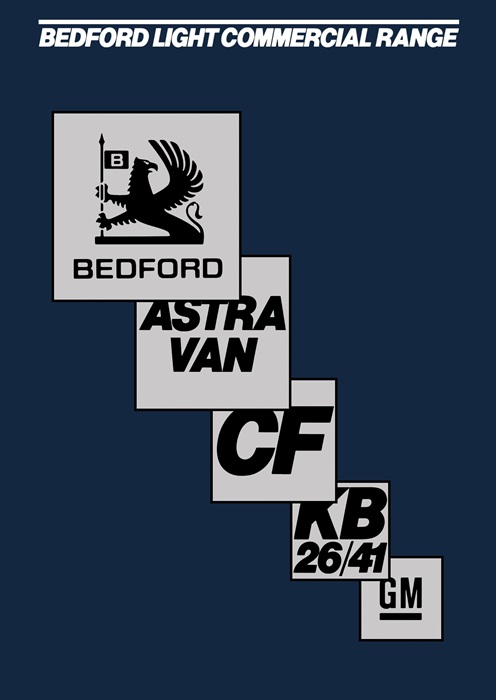  modellübergreifend Bedford Light Commercial Range 10/1983